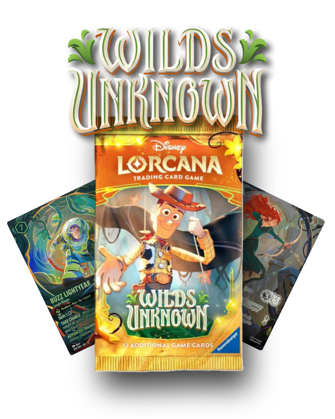 Disney Lorcana Wilds Unknown Booster Pack (Öppnas Live)