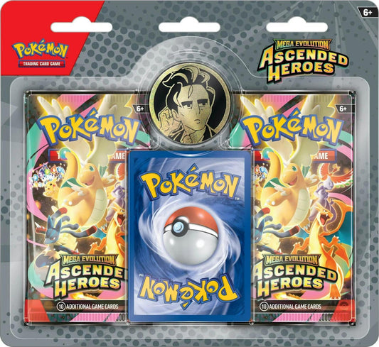 Ascended Heroes 2 Pack Blister (Öppnas live)