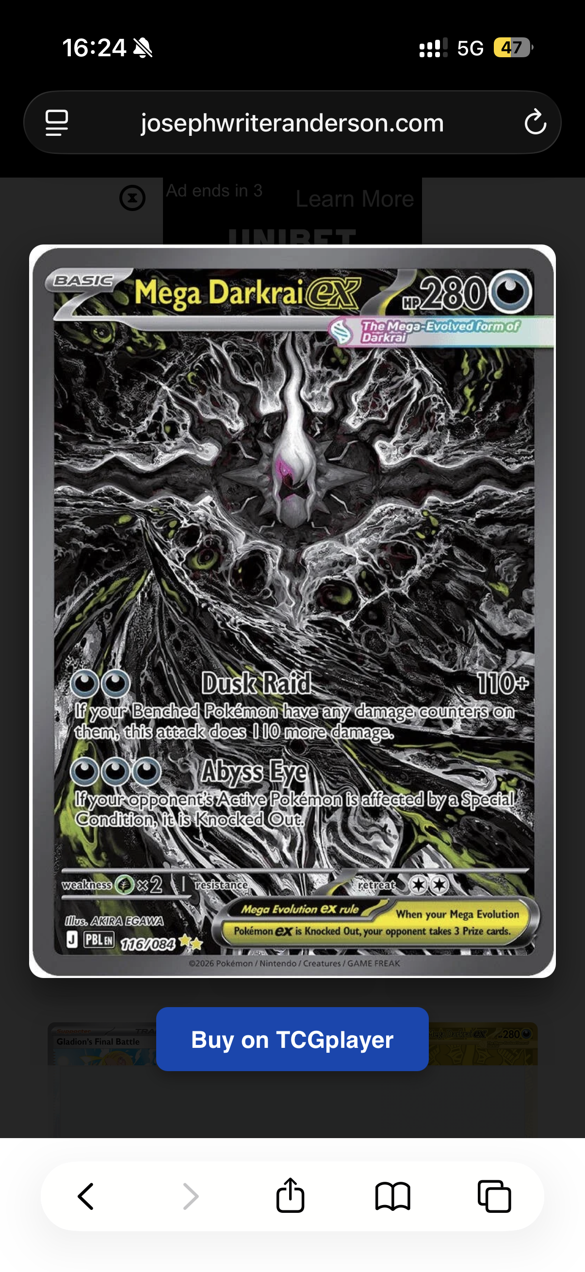 Pitch Black Booster Pack (Öppnas Live)