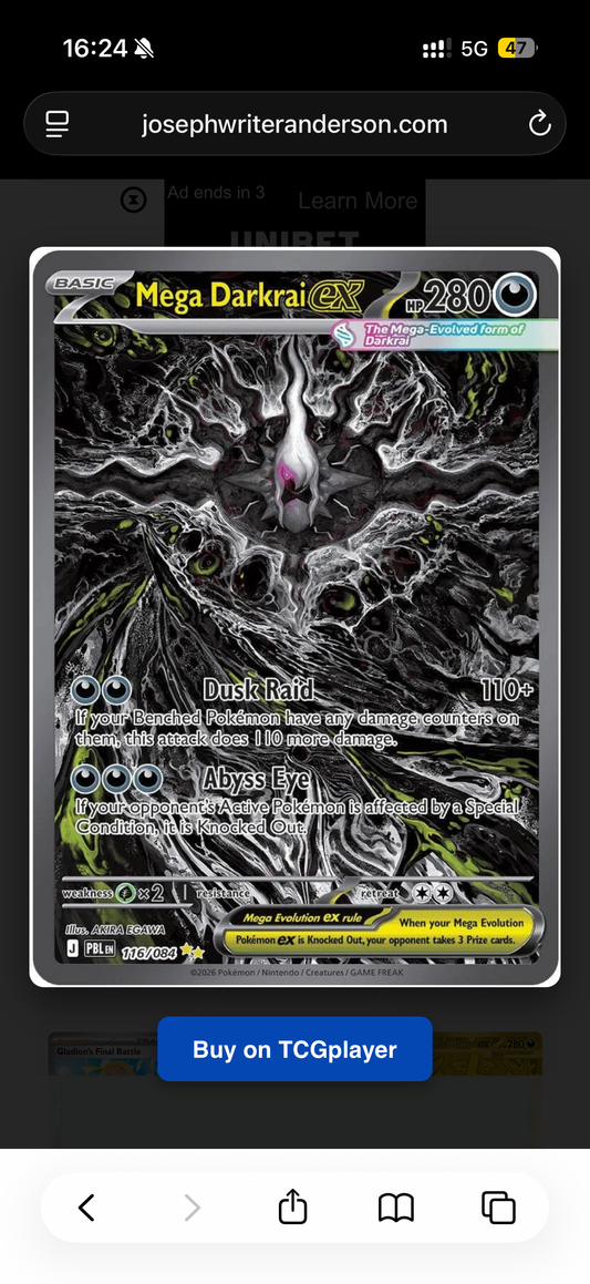 Pitch Black Booster Pack (Öppnas Live)