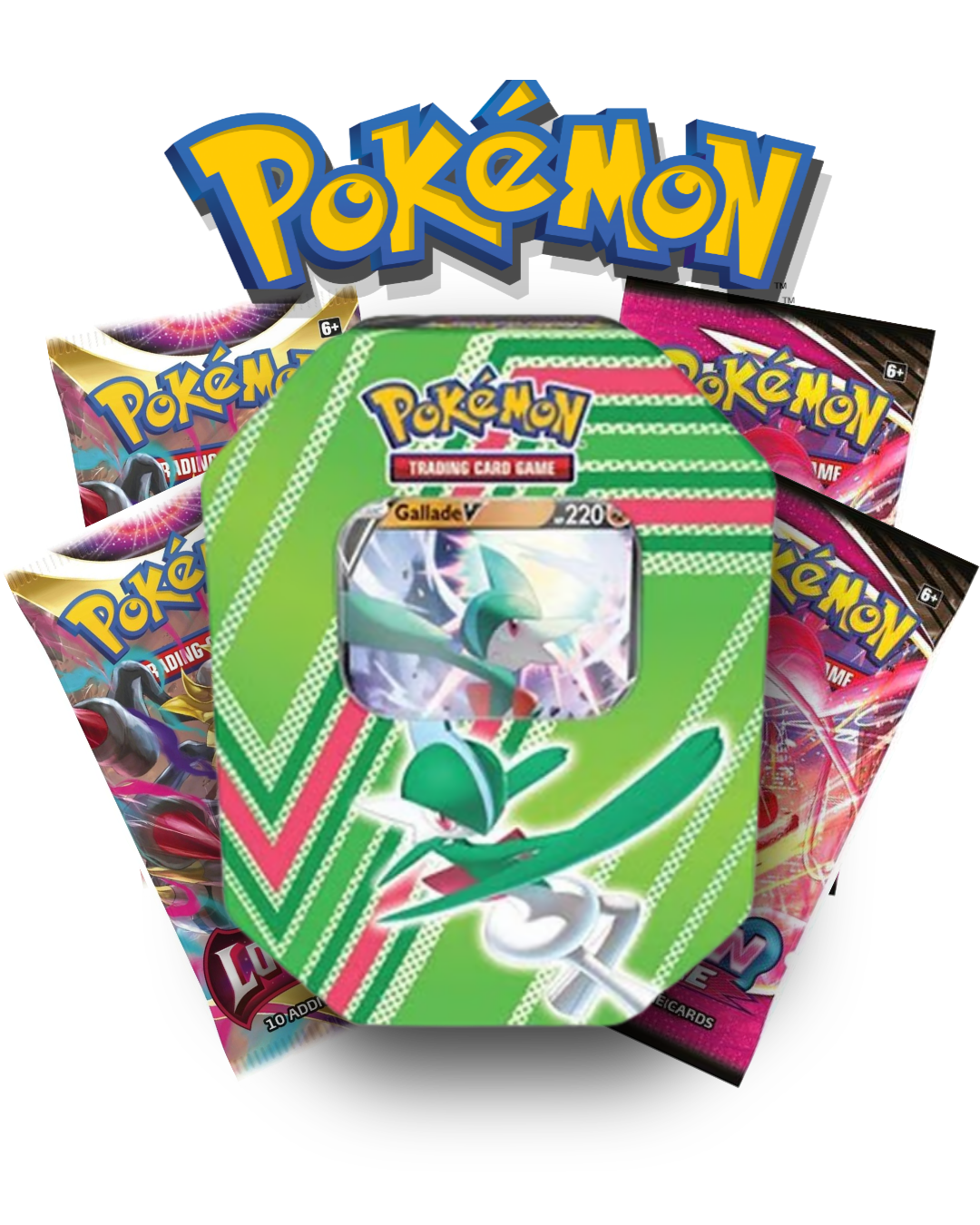 Hidden Potential Gallade V Tin (Öppnas Live)