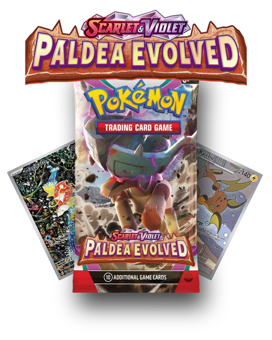 Paldea Evolved Booster Pack (Öppnas live)