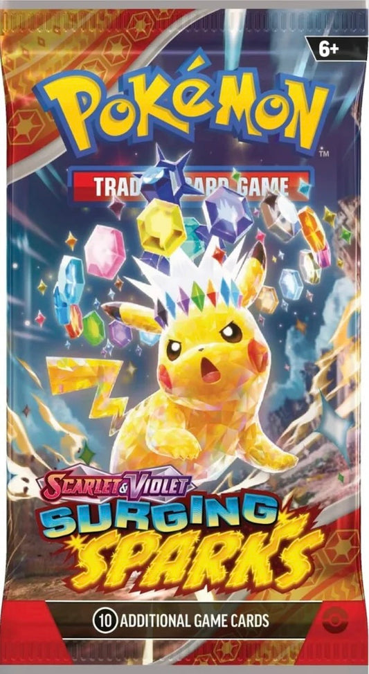 Surging Sparks Booster Pack (Öppnas Live)