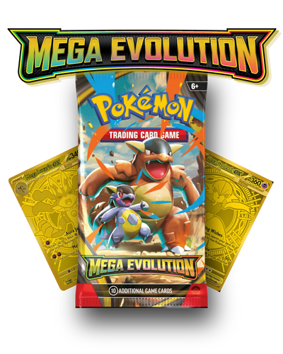 Mega Evolution Booster Pack (Öppnas live)