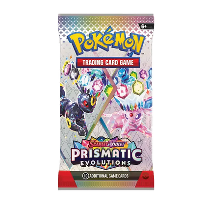 Scarlet & Violet: Prismatic Evolutions Booster Pack (Öppnas live)