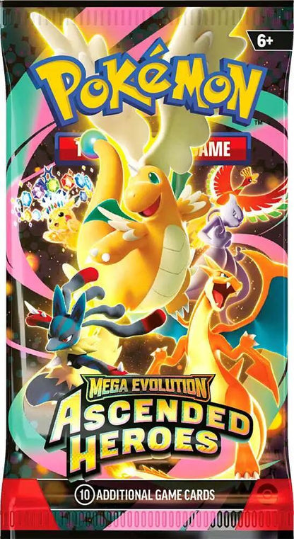 Ascended Heroes Booster Pack (Öppnas live)
