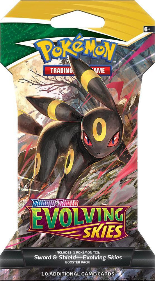 Evolving Skies Booster Pack (Öppnas live)