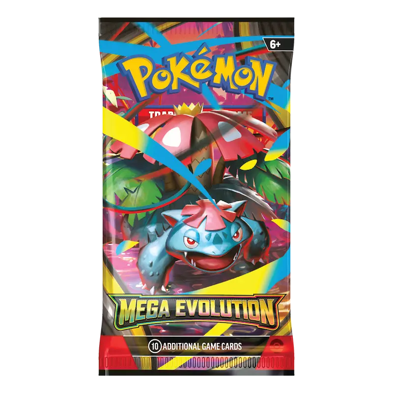 Mega Evolution Booster Pack (Öppnas live)