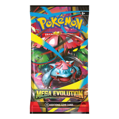 Mega Evolution Booster Pack (Öppnas live)