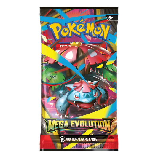 Mega Evolution Booster Pack (Öppnas live)